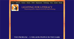Desktop Screenshot of lightingforliteracy.org