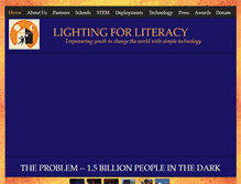 Tablet Screenshot of lightingforliteracy.org